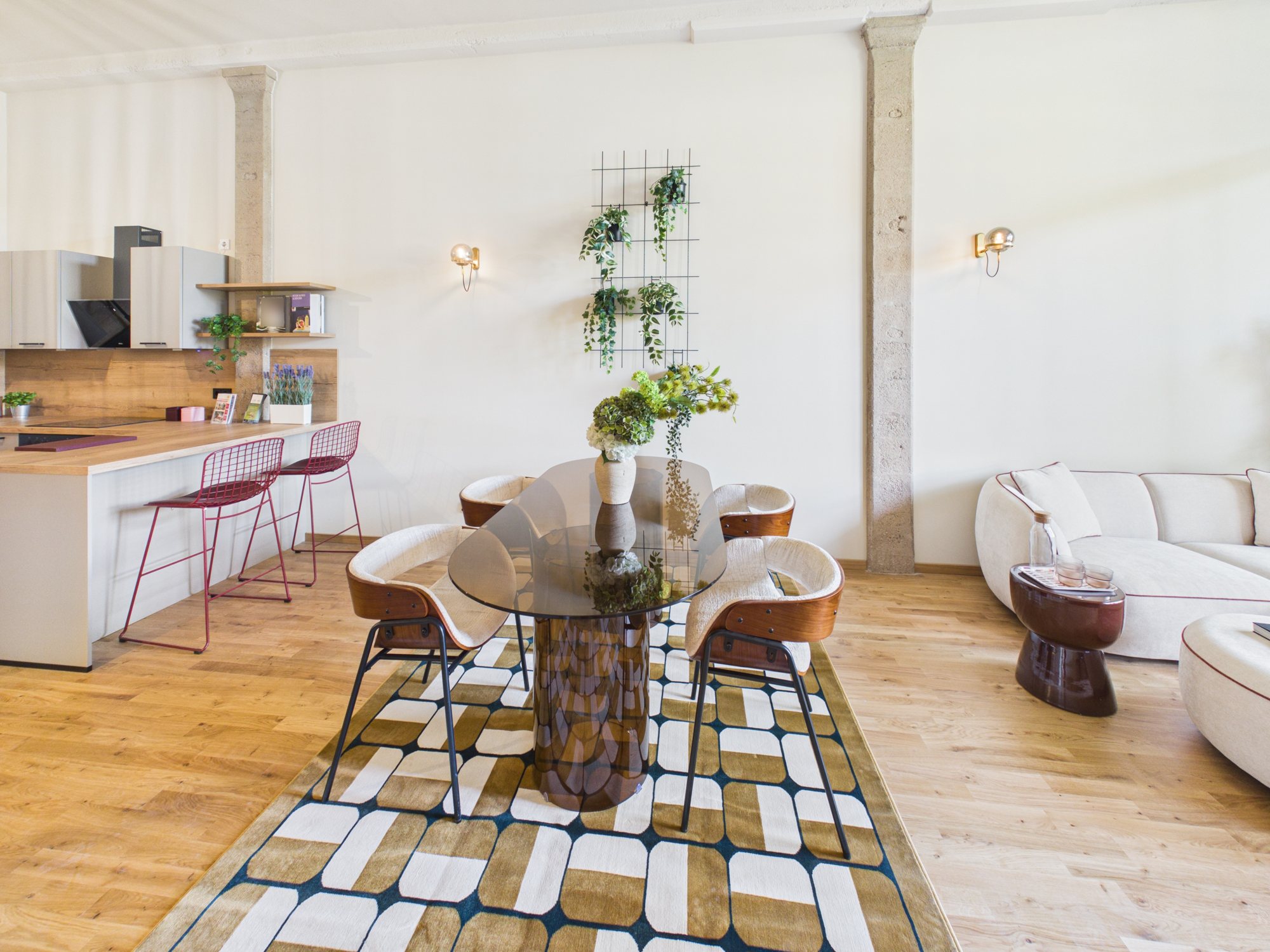 COTTON LOFTS: Küche und Essplatz