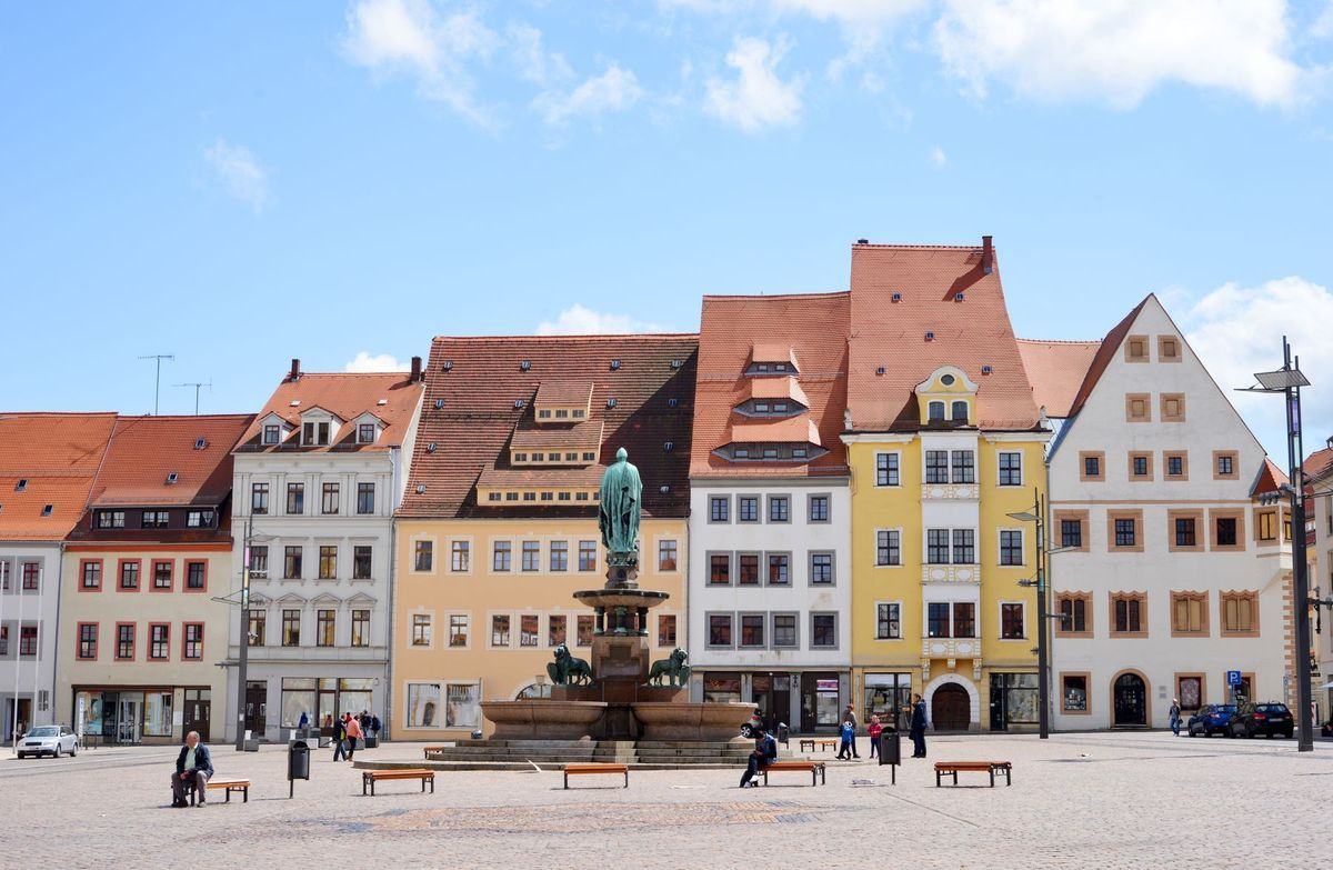 Obermarkt in Freiberg