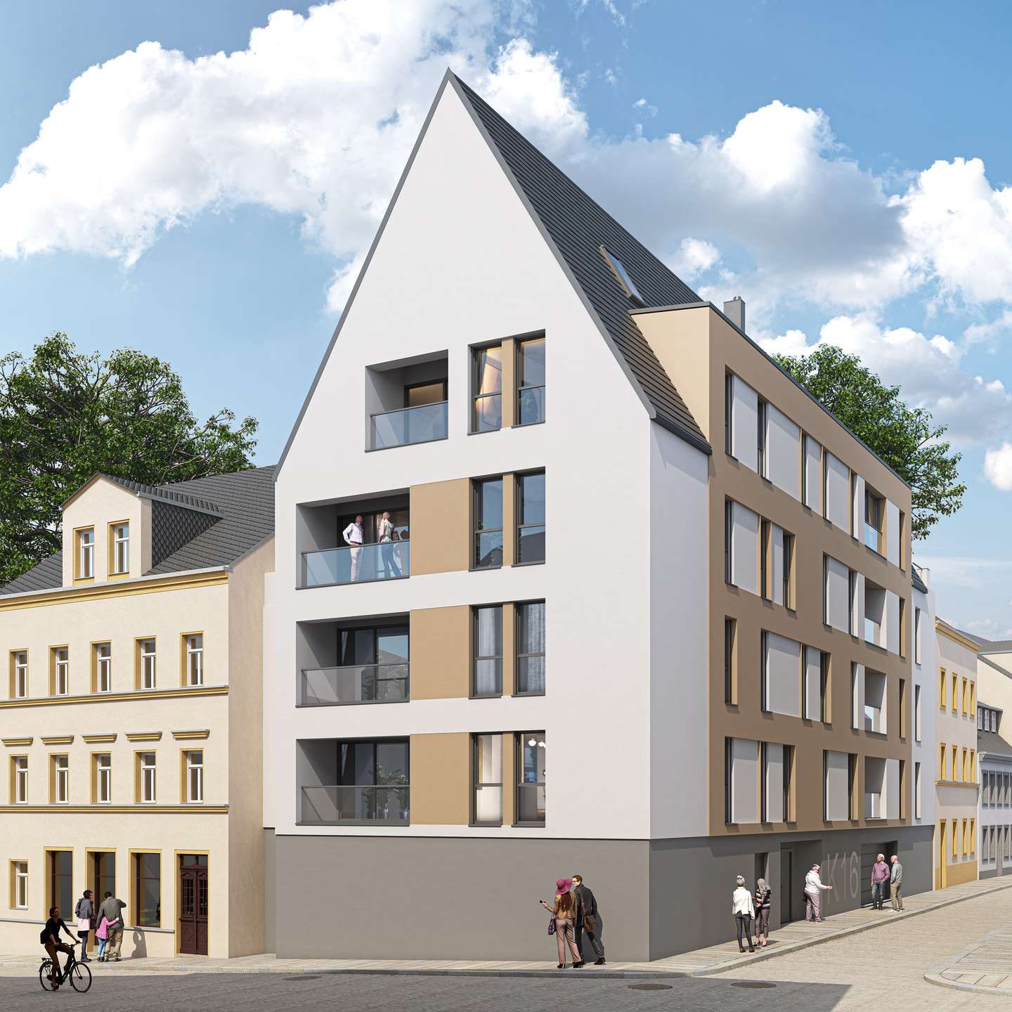 K16. Stadthaus in der Altstadt